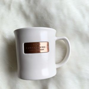 Starbucks 2010 Heritage Badge Copper Plated Mug